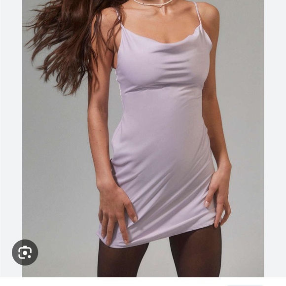 UO Mallory Cowl Neck Slip Dress *DONATING FRIDAY* - Picture 2 of 4